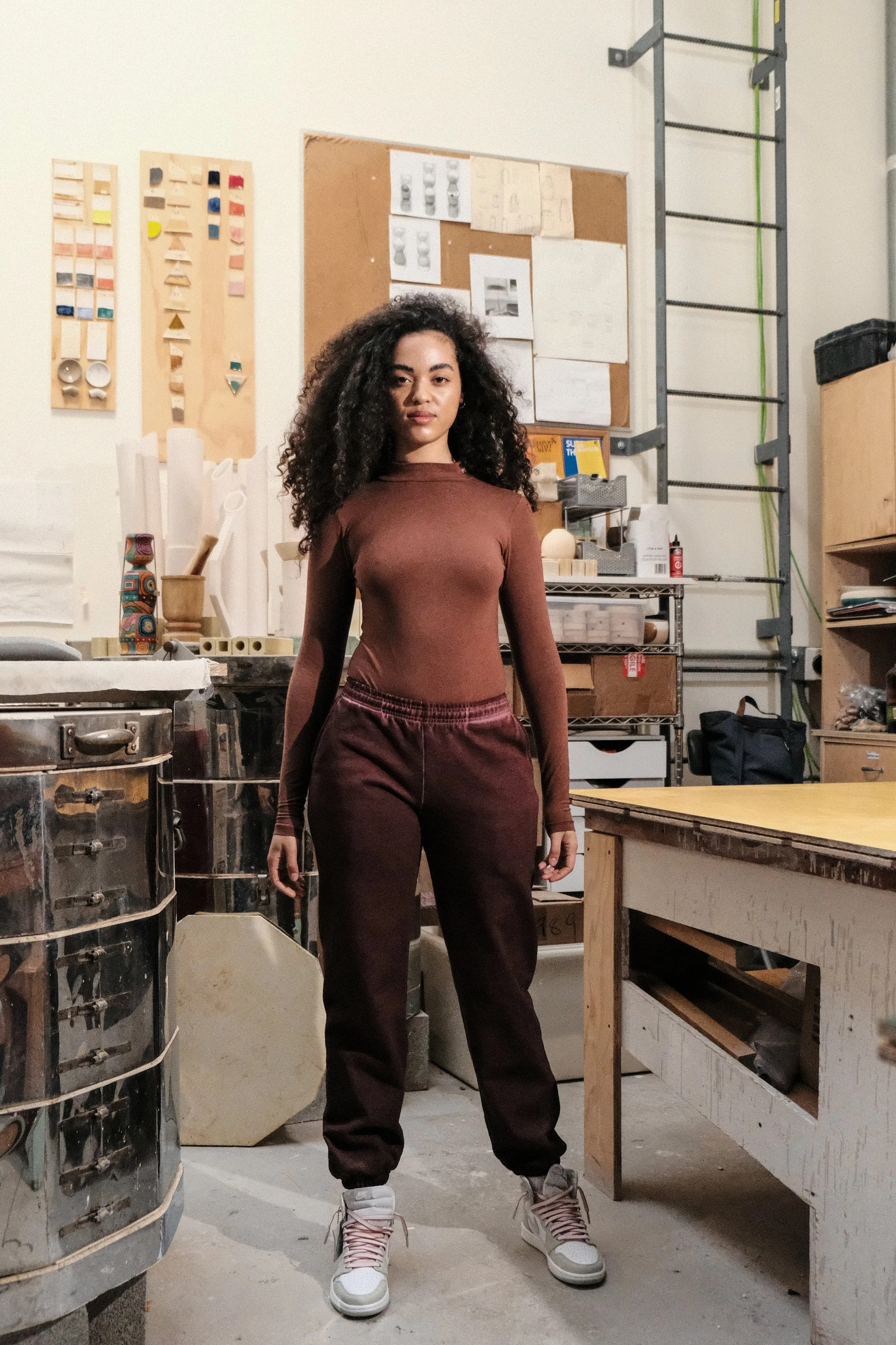 Sweatpants brand top